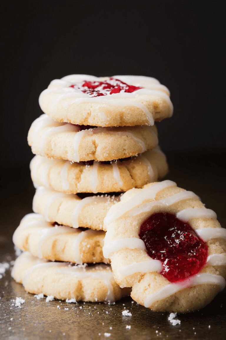 Raspberry Almond Shortbread Thumbprint Cookies 63.Png
