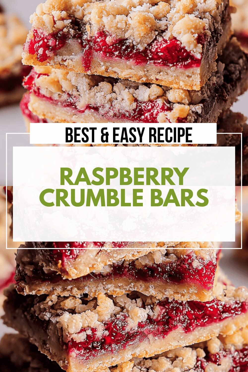 Raspberry Crumble Bars Recipe With Easy Homemade Filling And Crisp Topping 6 Raspberry Crumble Bars