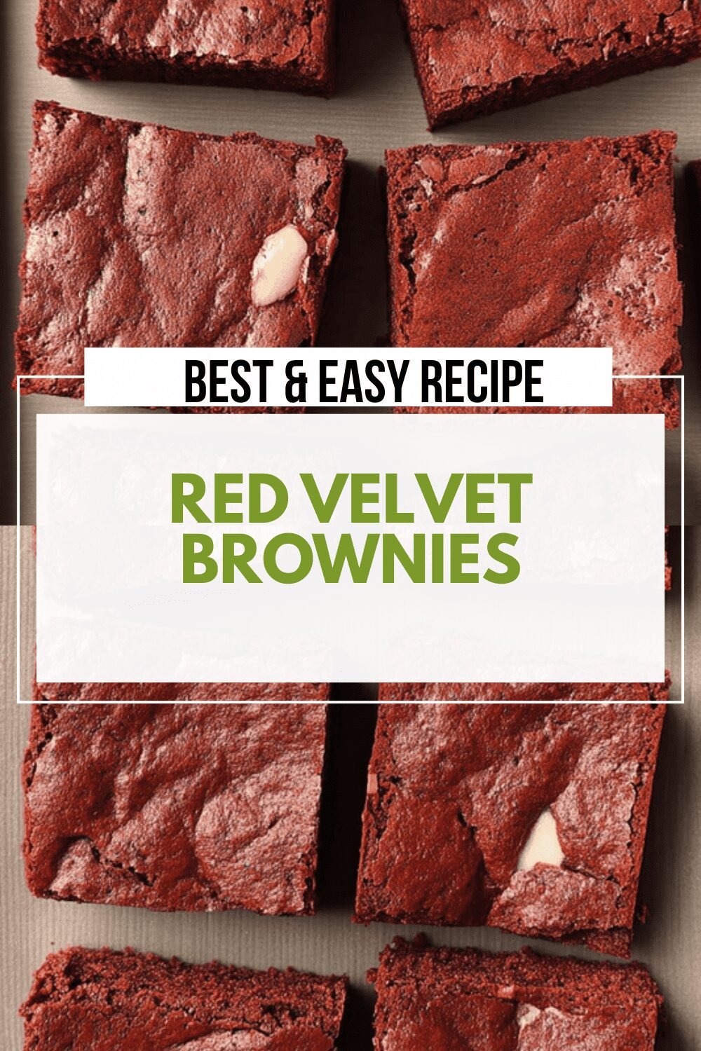 Red Velvet Brownies Recipe With Moist Texture And Rich Cocoa Flavor 6 Red Velvet Brownies