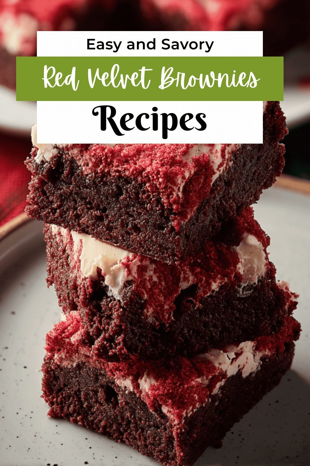 Red Velvet Brownies