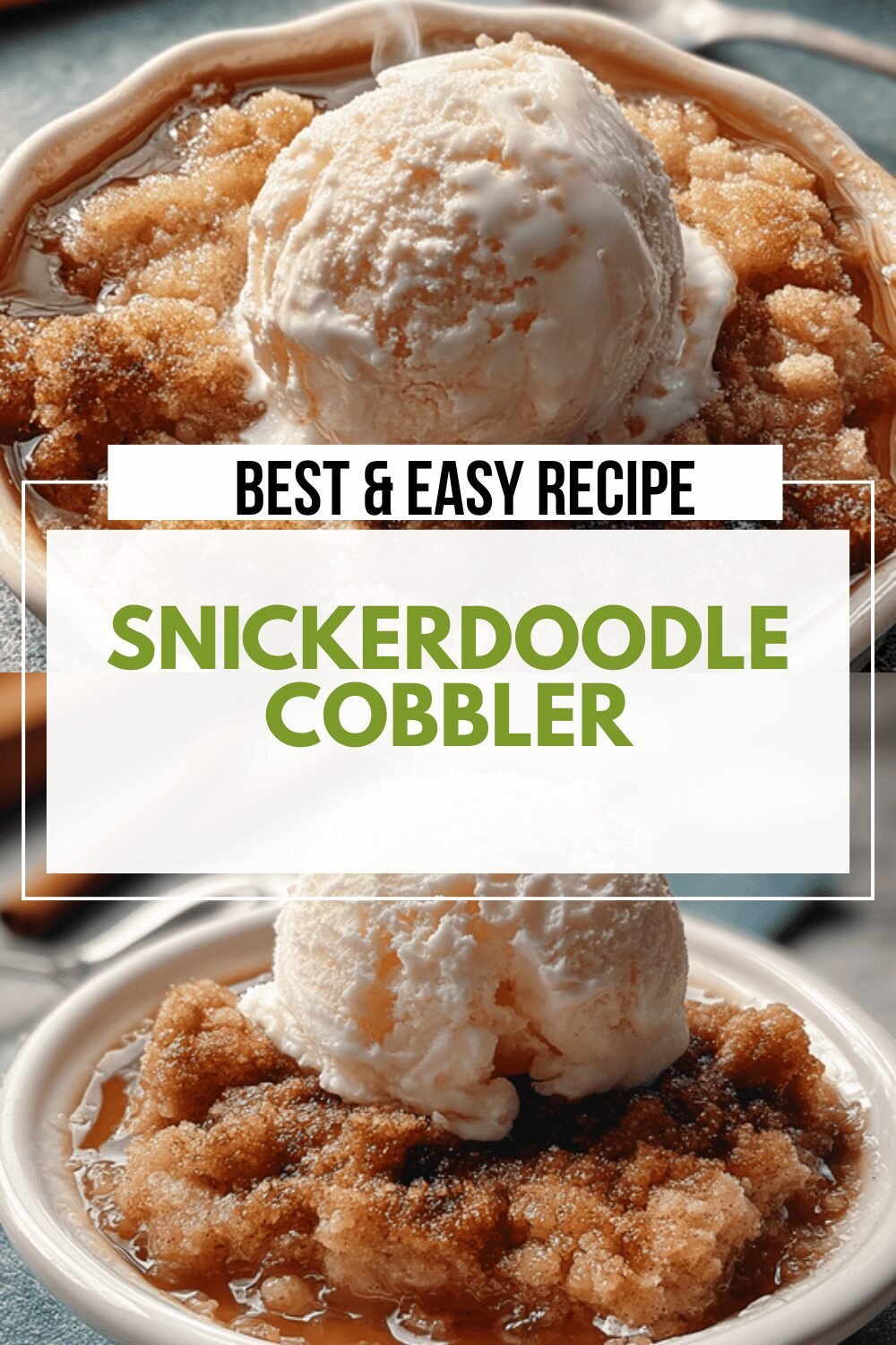 Snickerdoodle Cobbler