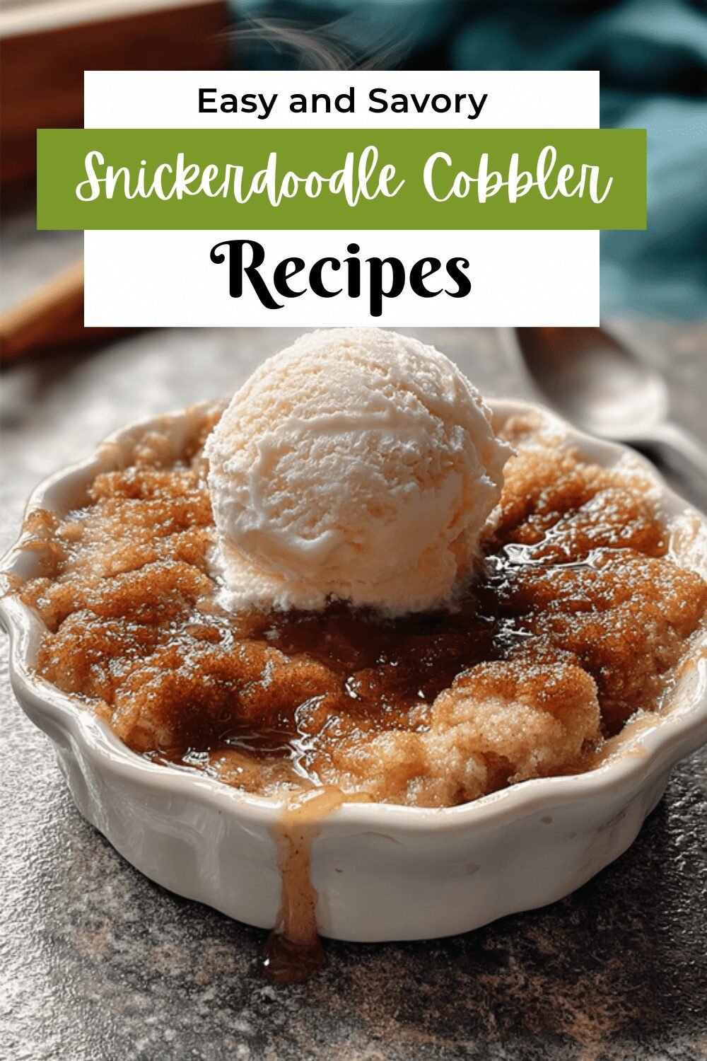 Snickerdoodle Cobbler