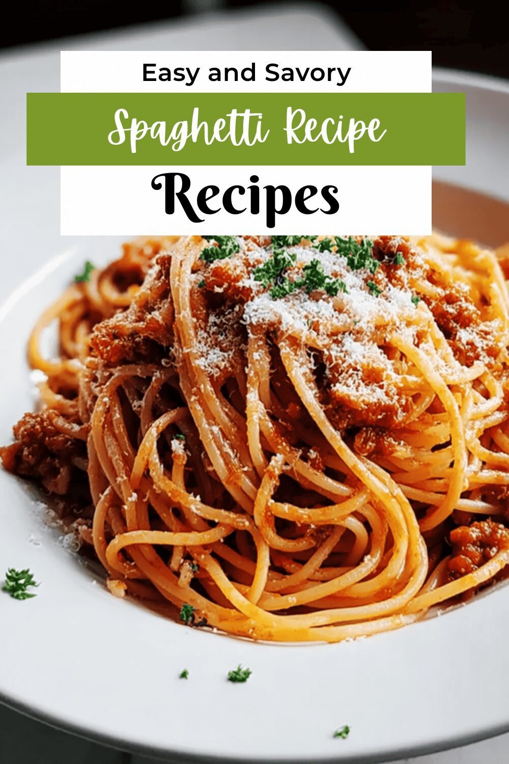 Easy Weeknight Spaghetti Recipes For Quick And Tasty Dinners 7 Spaghetti Recipe