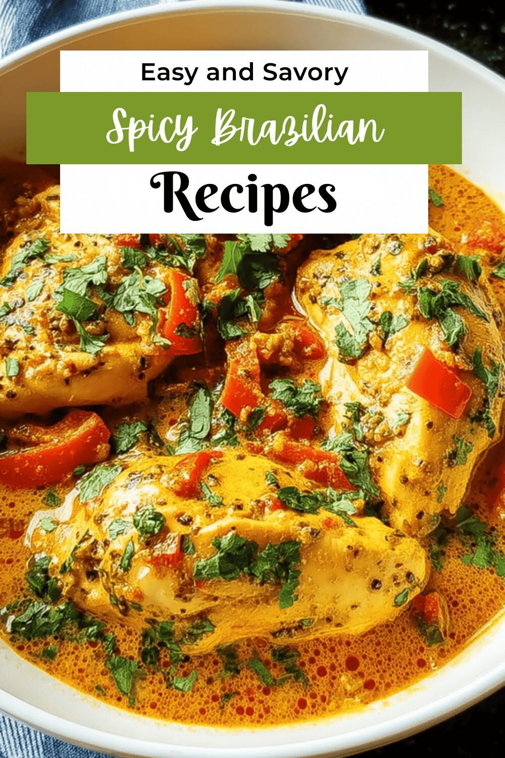 Spicy Brazilian Coconut Chicken