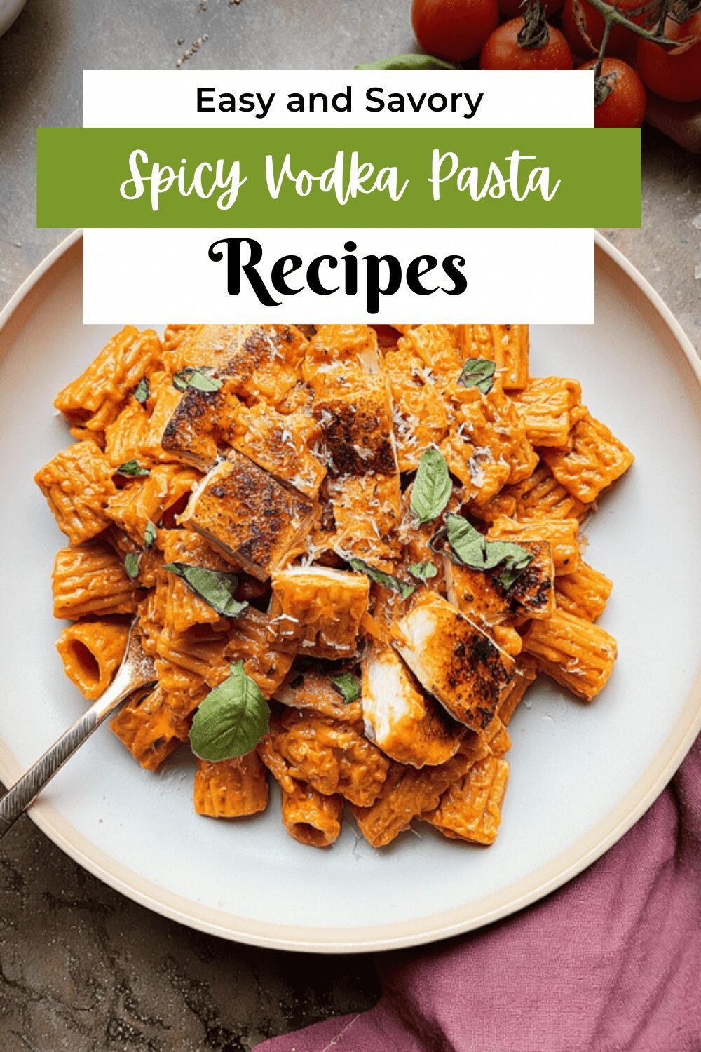 Spicy Vodka Pasta Recipe With Creamy Tomato Sauce 7 Spicy Vodka Pasta