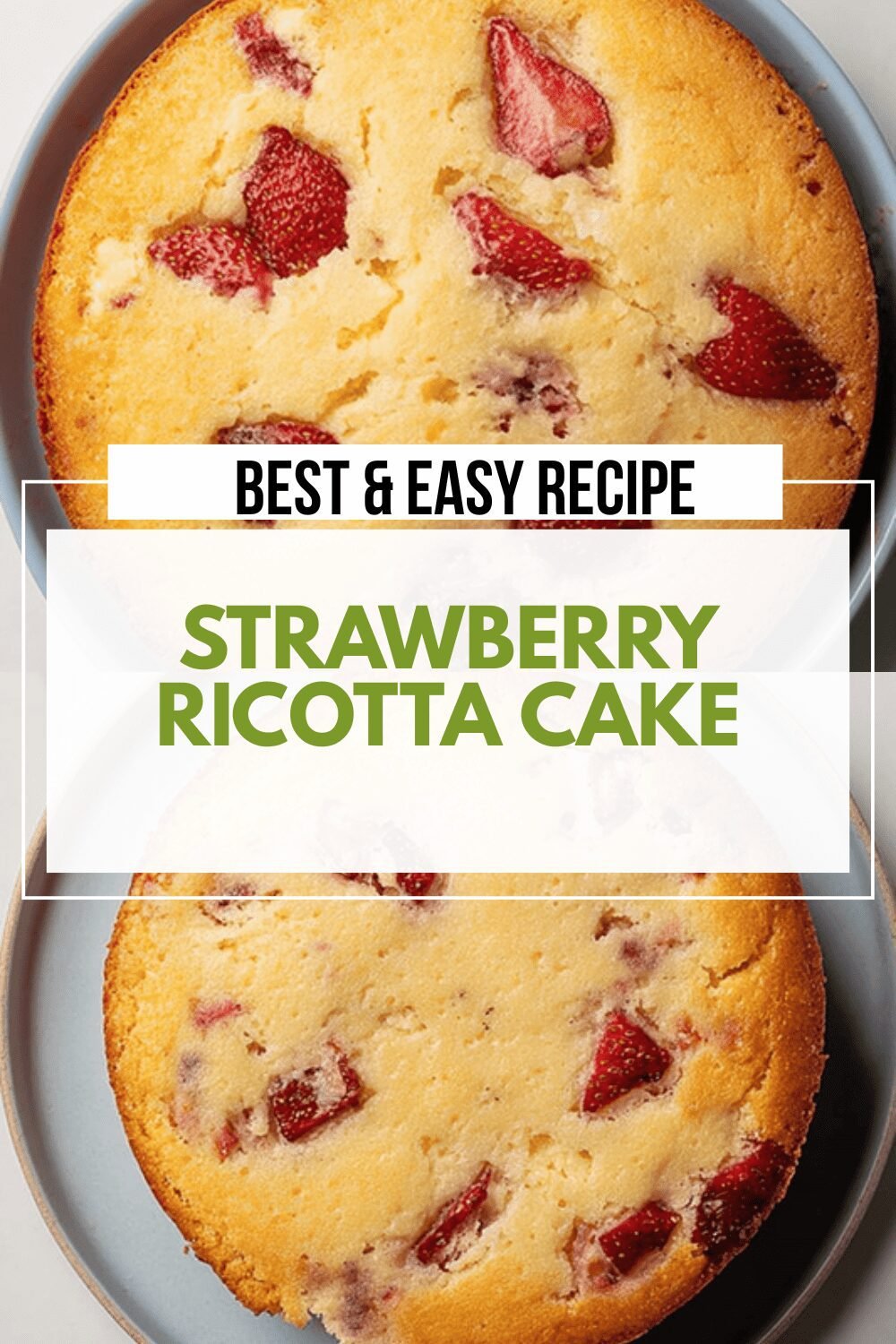 Strawberry Ricotta Cake