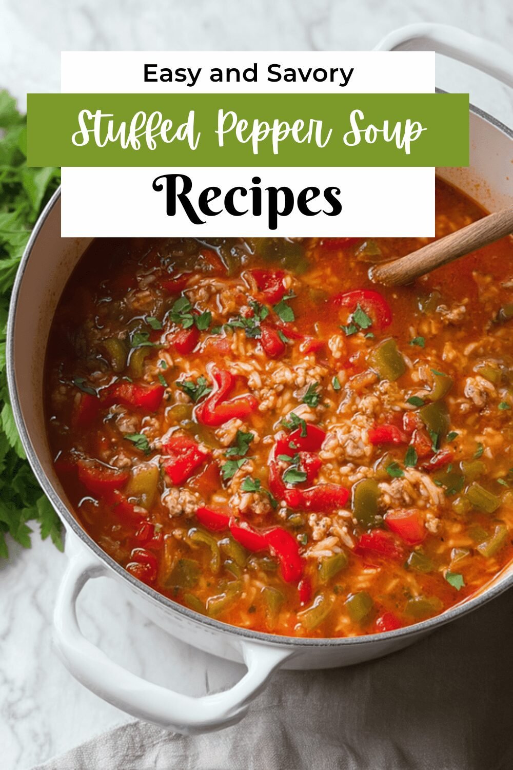 Stuffed Pepper Soup