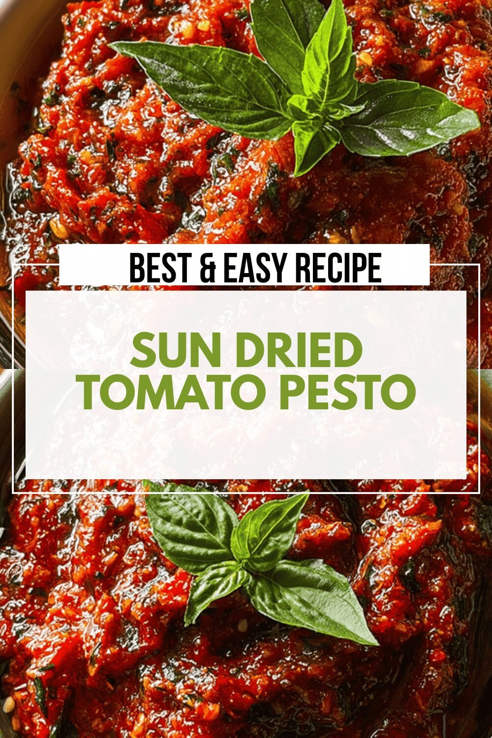Sun Dried Tomato Pesto