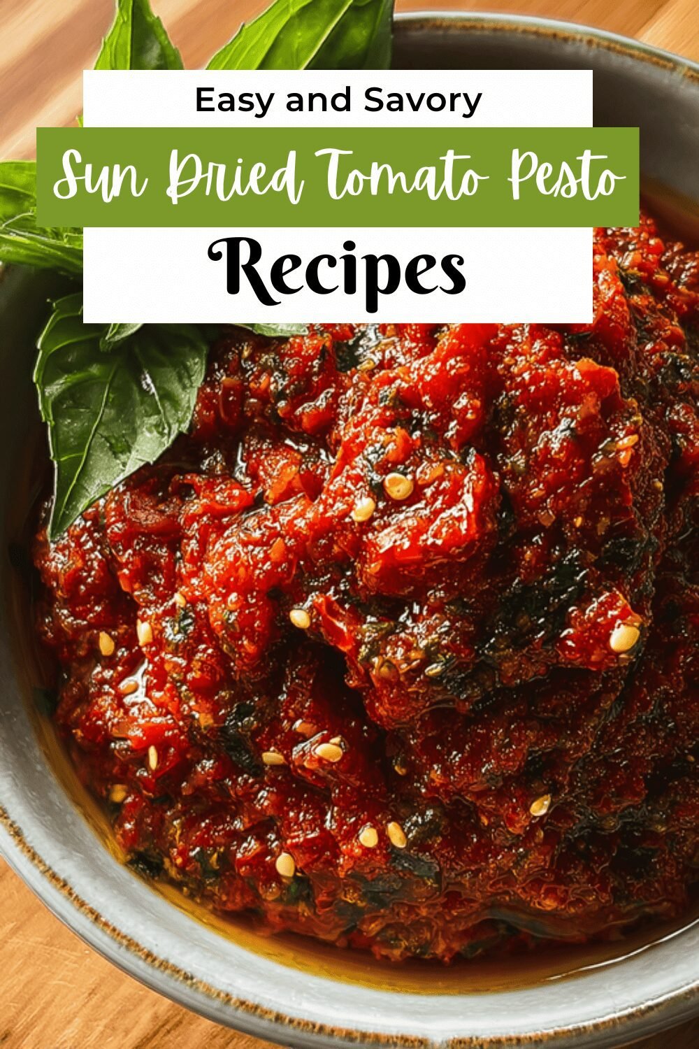 Sun Dried Tomato Pesto