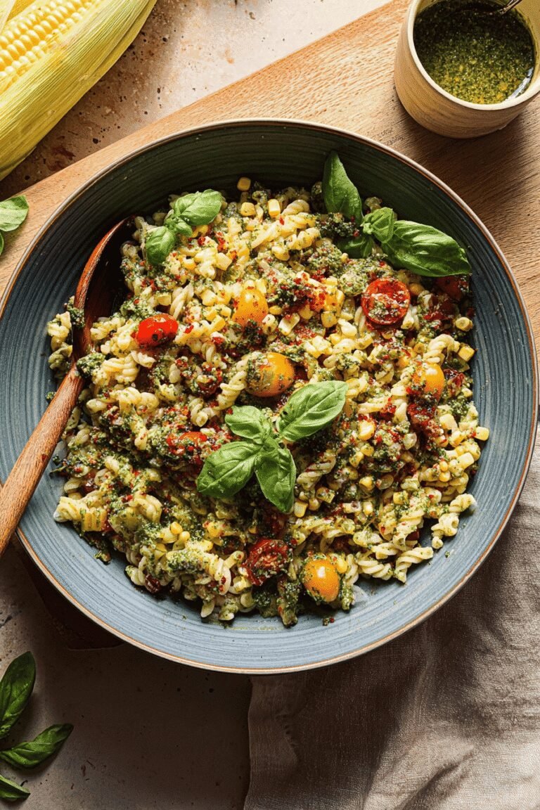 Sweet Corn Pesto Pasta Salad 34.Png