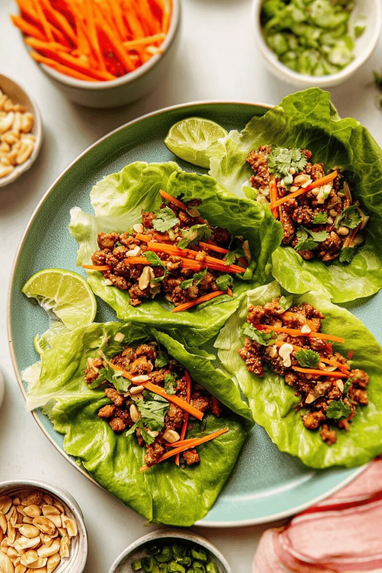 Thai Chicken Lettuce Wraps 43.Png