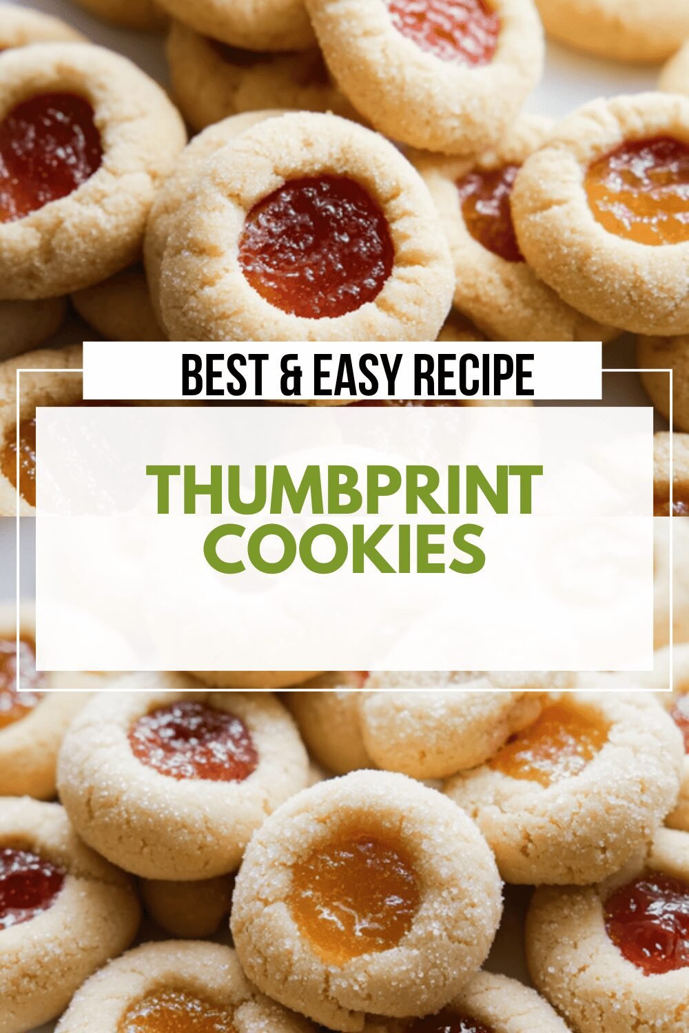 Thumbprint Cookies Recipe With Jam-Filled Centers For Perfect Treats 6 Thumbprint Cookies