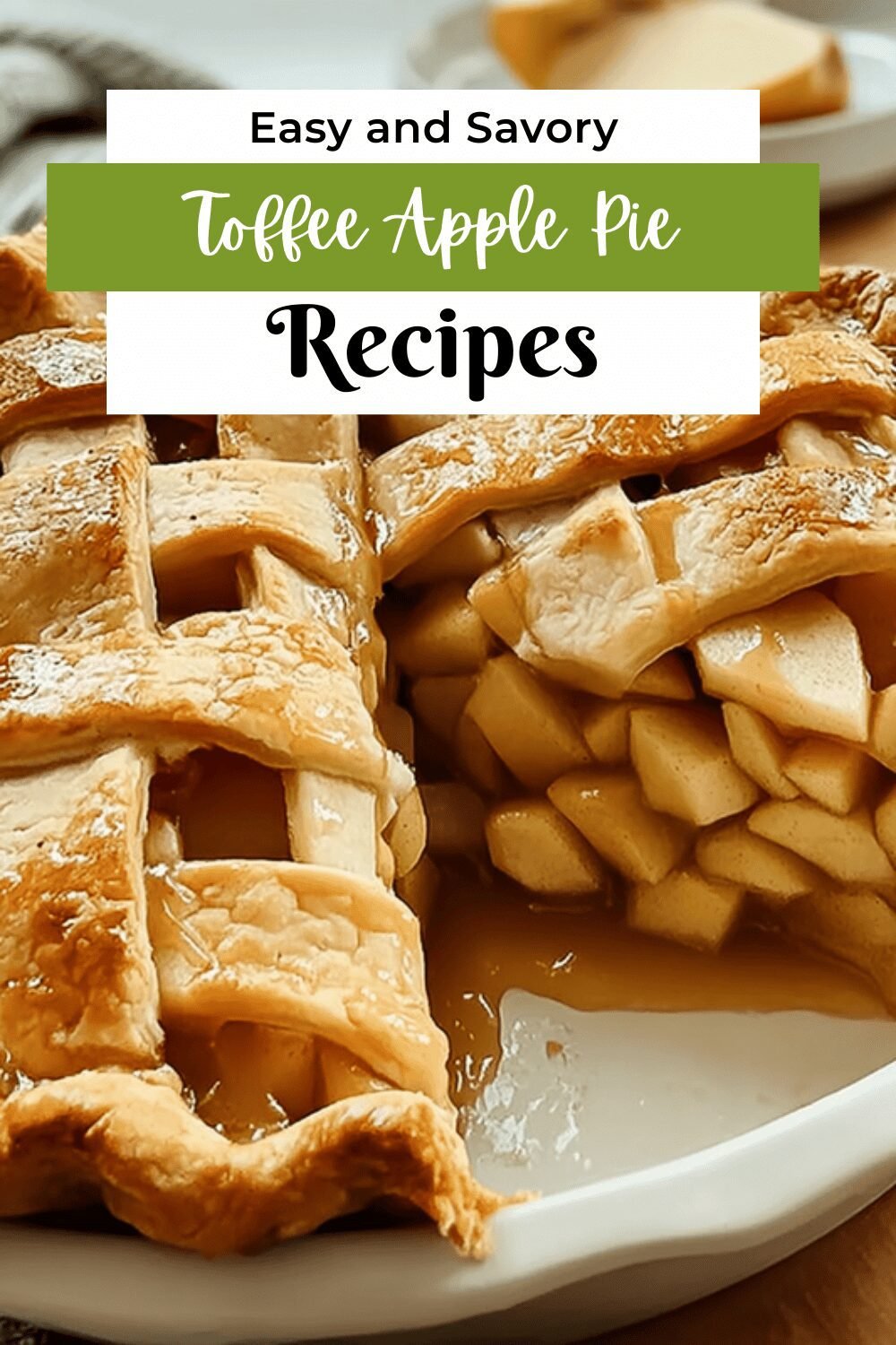 Toffee Apple Pie