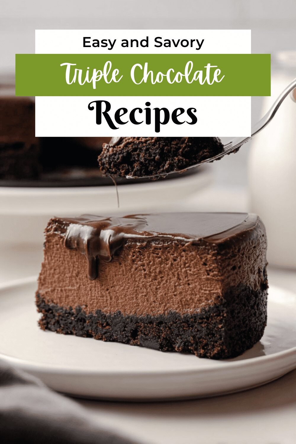 Triple Chocolate Cheesecake