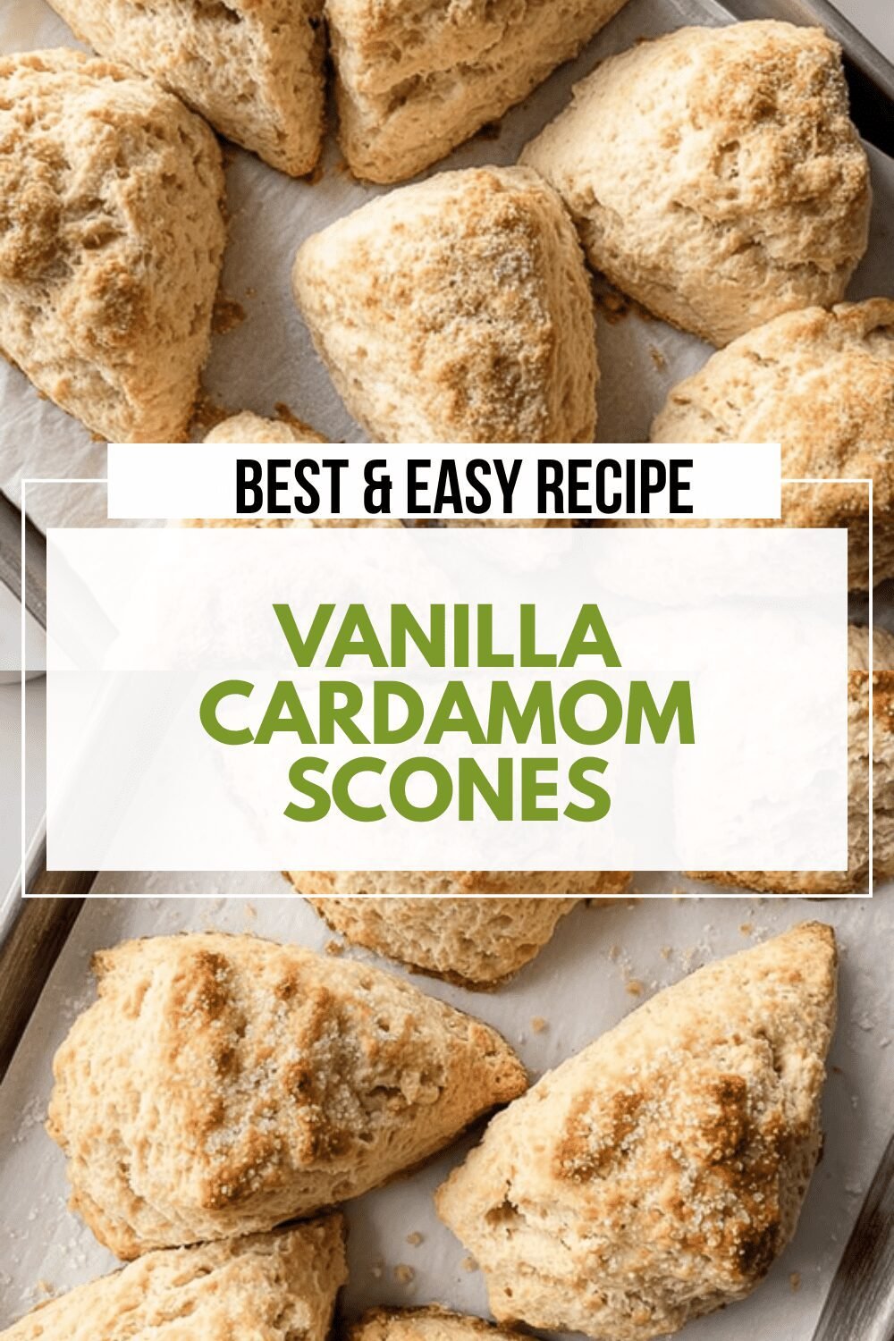 Cardamom Vanilla Cream Scones Recipe For A Perfect Morning Treat 6 Vanilla Cardamom Scones