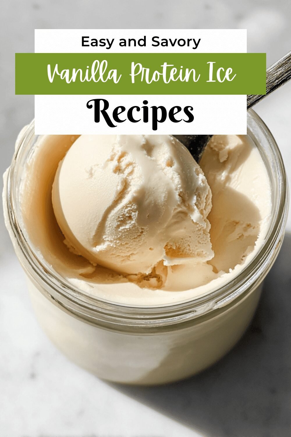 Vanilla Protein Ice Cream