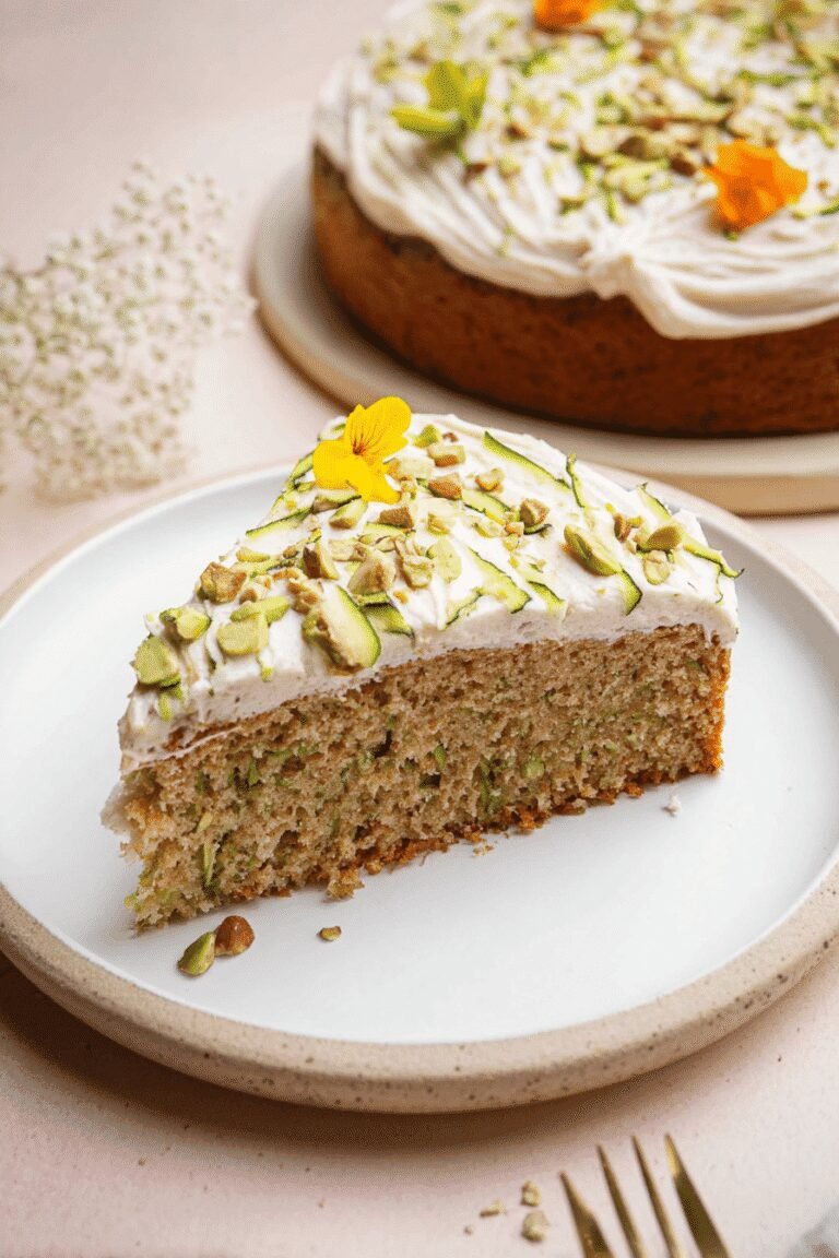 Zucchini Cake With Brown Butter Frosting 44.Png