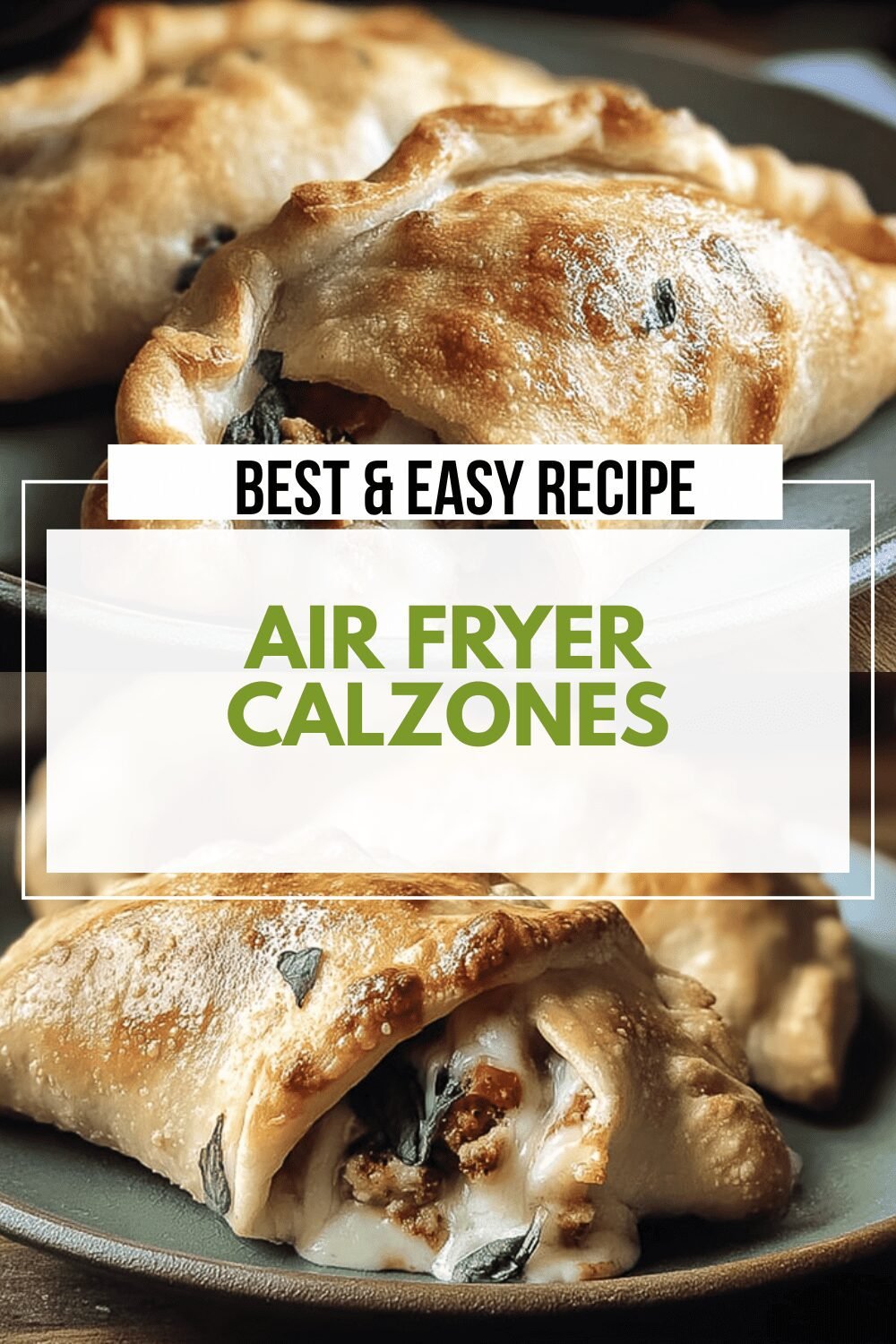 Air Fryer Calzones