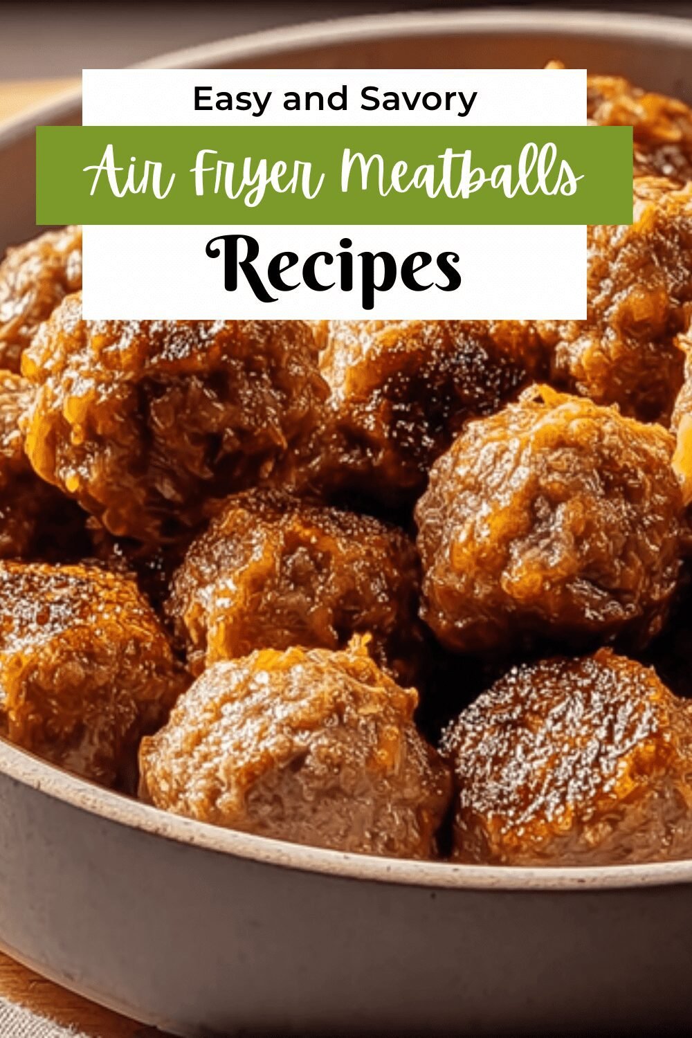 Air Fryer Meatballs