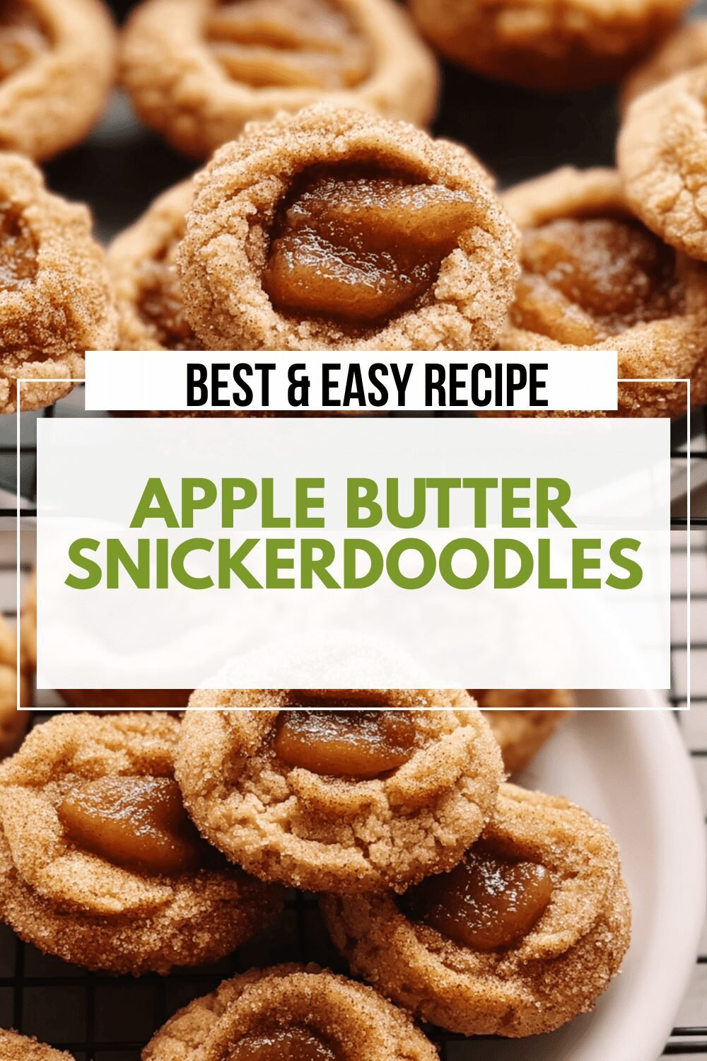 Apple Butter Snickerdoodle Cookies Recipe With Warm Spices 6 Apple Butter Snickerdoodles
