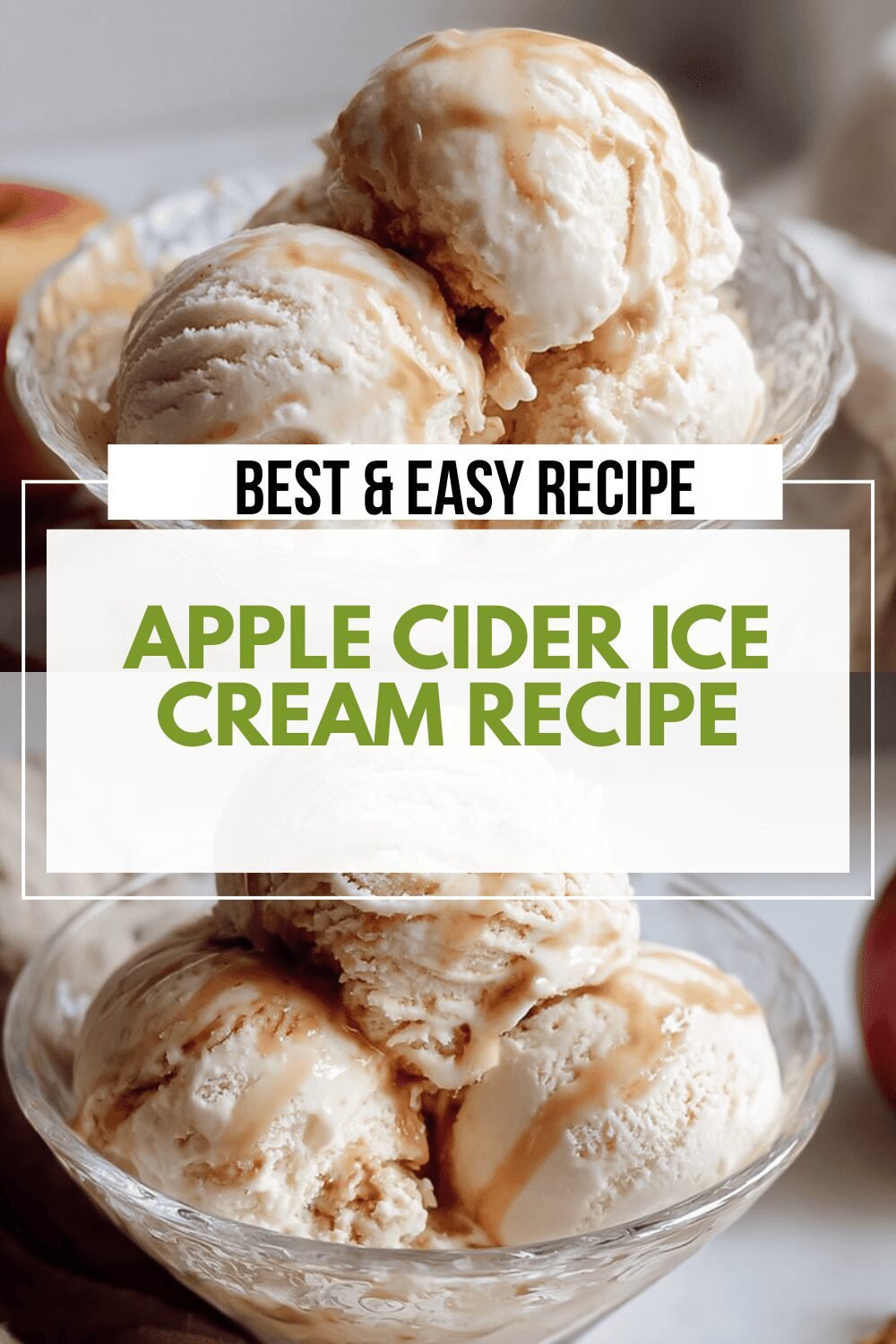 Apple Cider Ice Cream Recipe