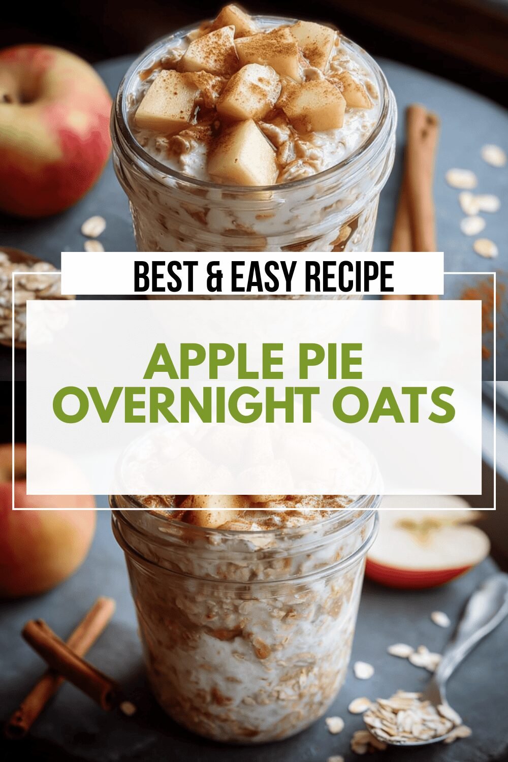 Apple Pie Overnight Oats