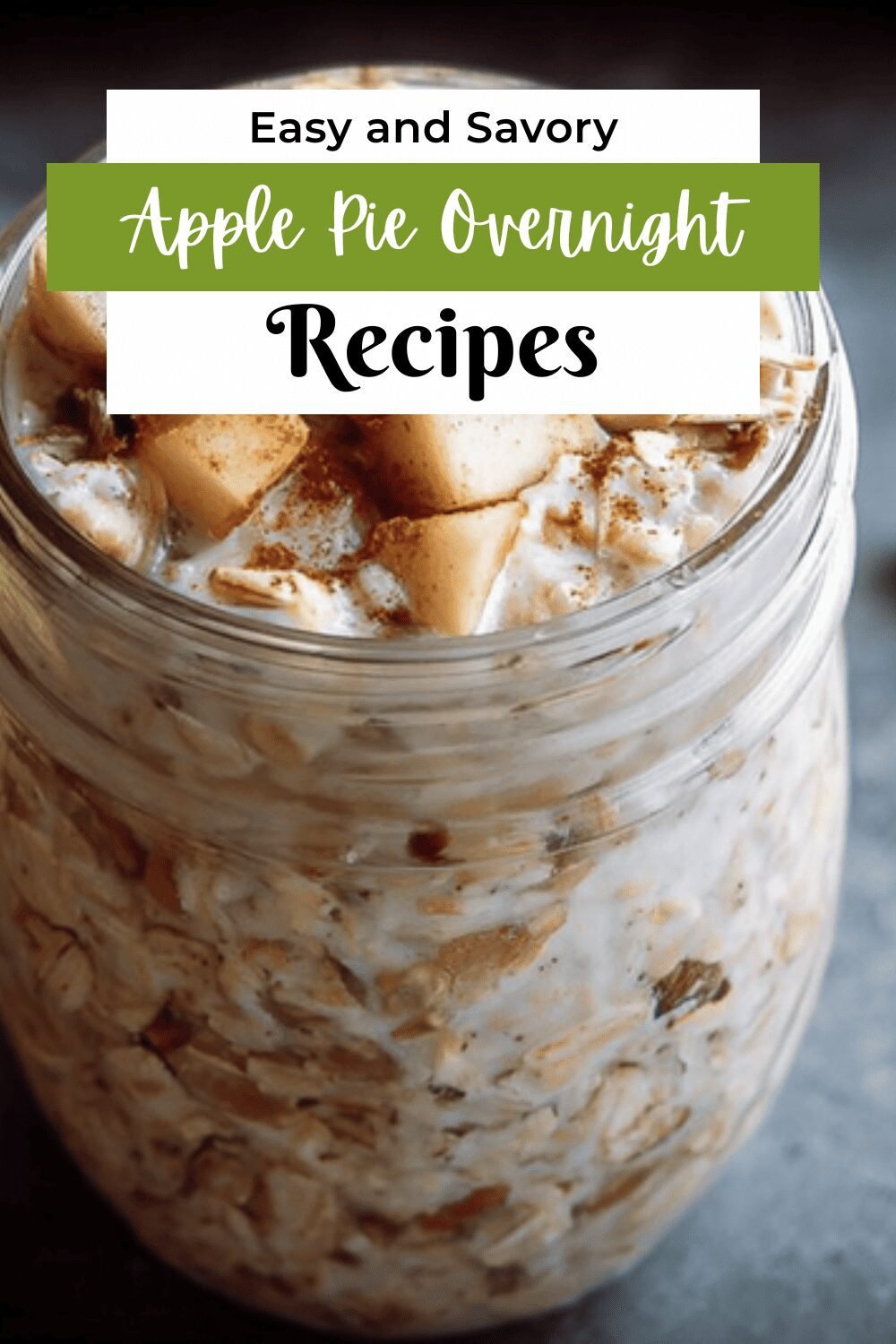 Apple Pie Overnight Oats