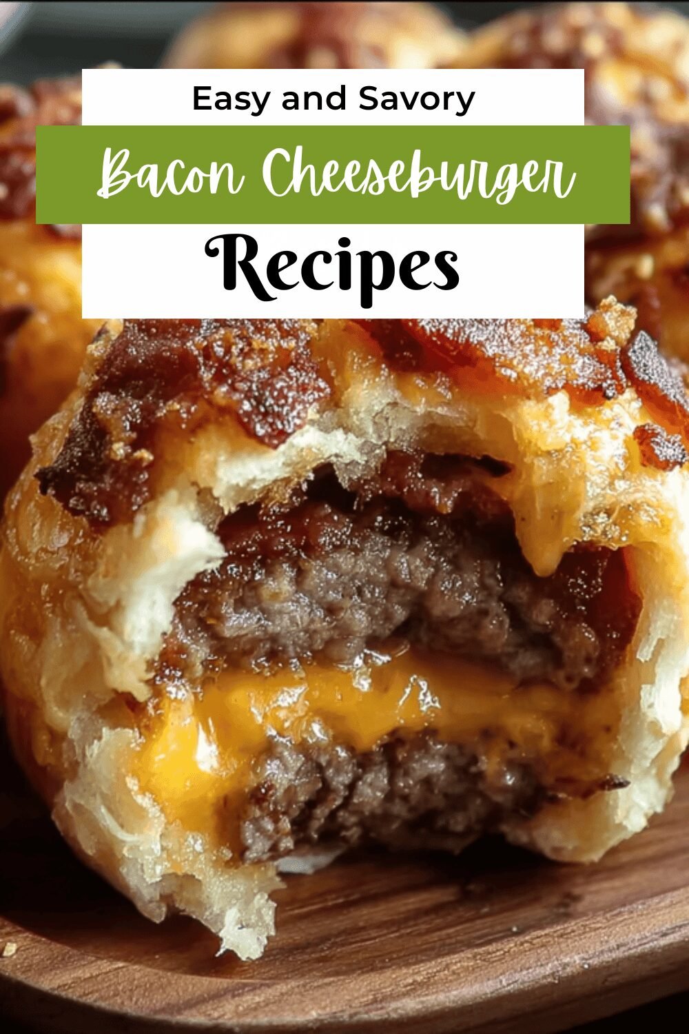 Bacon Cheeseburger Bombs Recipe With Melty Cheese And Savory Bacon 7 Bacon Cheeseburger Bombs