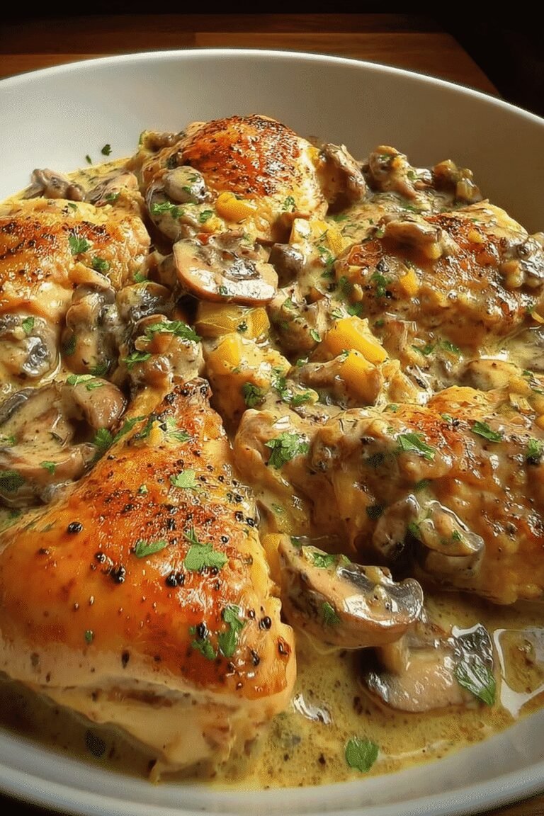Baked Chicken Mushroom Recipe 39.Png