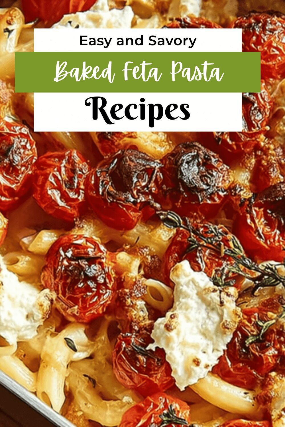 Baked Feta Pasta Recipe With Creamy Tomato Sauce And Garlic 7 Baked Feta Pasta