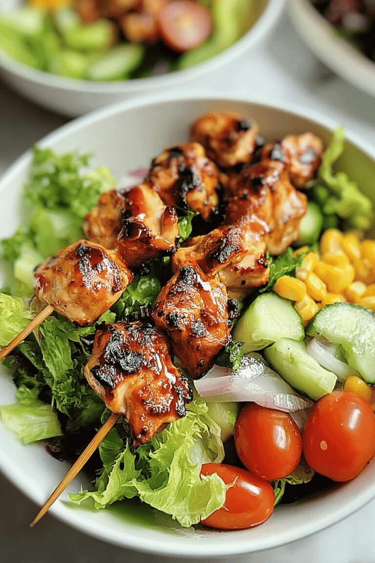 Bbq Chicken Skewer Salad 30.Png