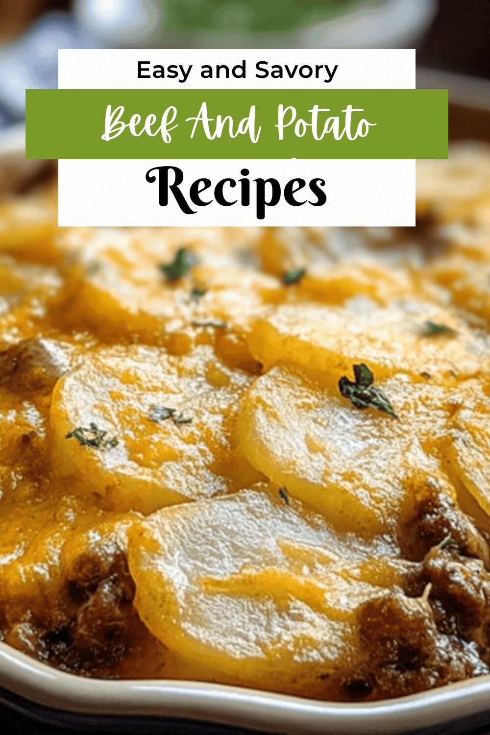 Beef And Potato Casserole