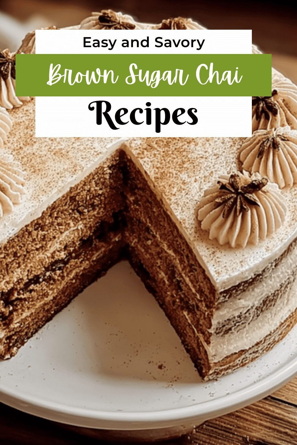 Brown Sugar Chai Cake Recipe With Warm Spices 7 Brown Sugar Chai Cake