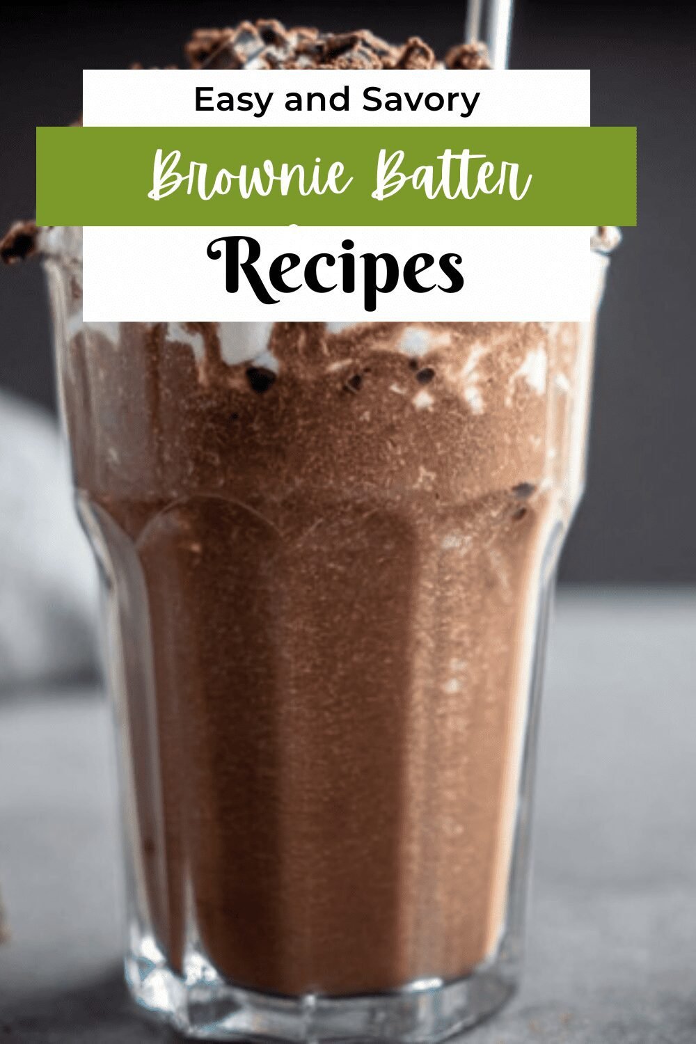 Brownie Batter Milkshake