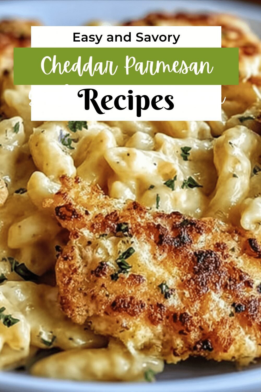 Garlic Parmesan Chicken Recipe With Crispy Herb Crust 7 Cheddar Parmesan Garlic Butter Chicken