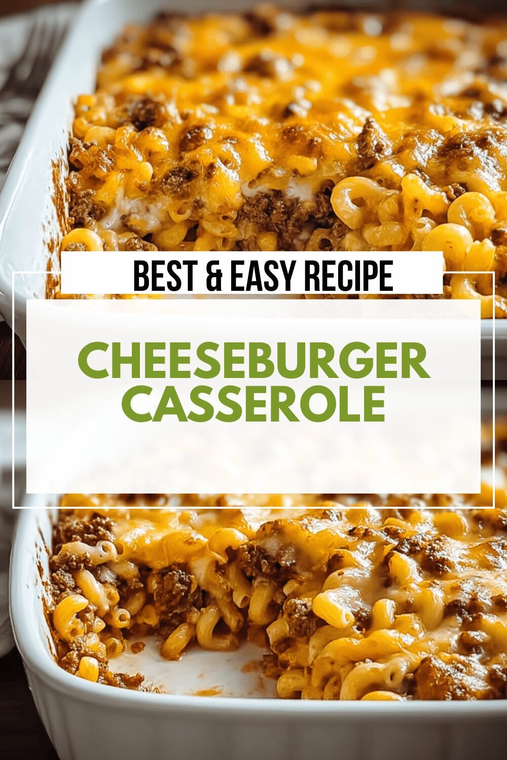 Cheeseburger Casserole