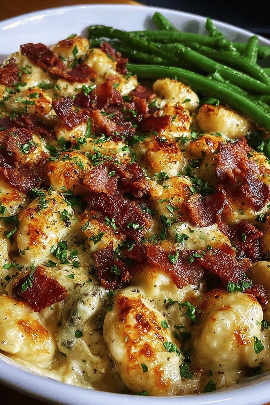 Chicken Bacon Ranch Gnocchi