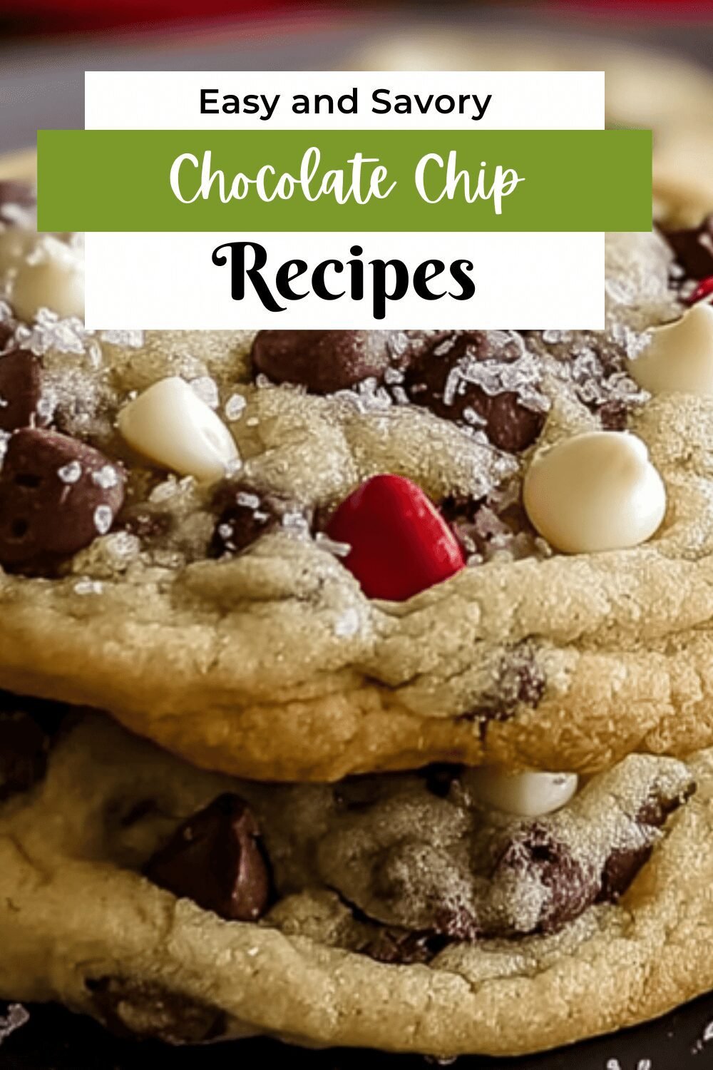 Chocolate Chip Christmas Cookies