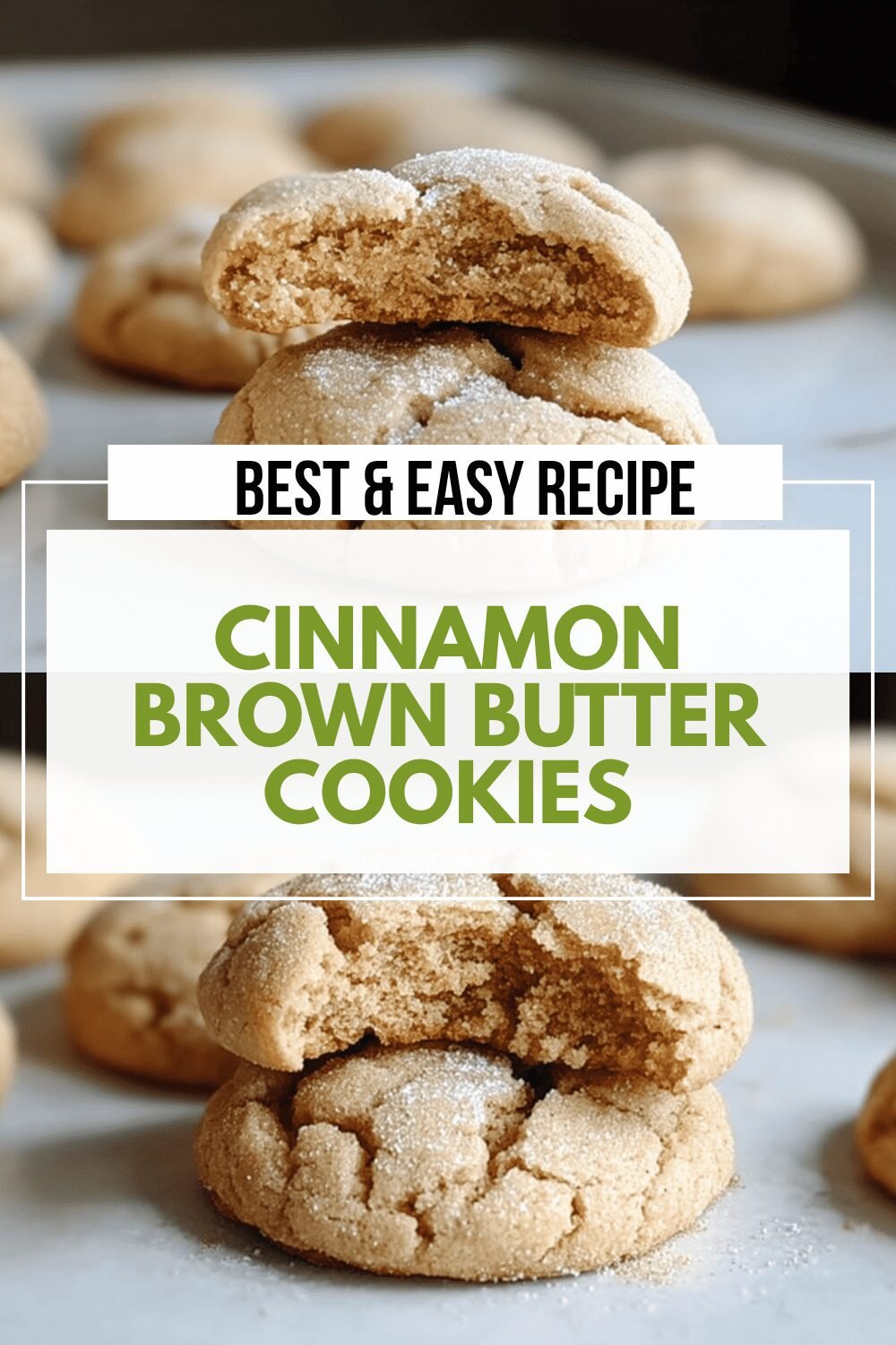 Cinnamon Brown Butter Cookies