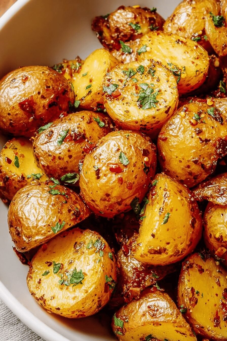 Cowboy Butter Potatoes Recipe With Crispy Sides And Savory Flavors 6 Cowboy Butter Roasted Potatoes