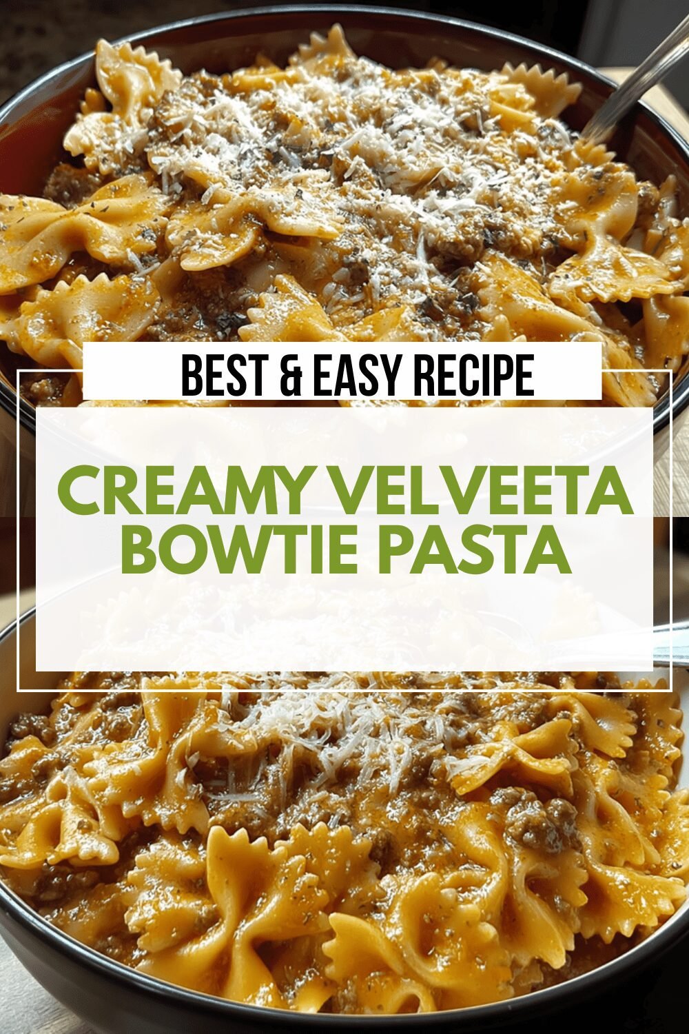 Creamy Velveeta Bowtie Pasta