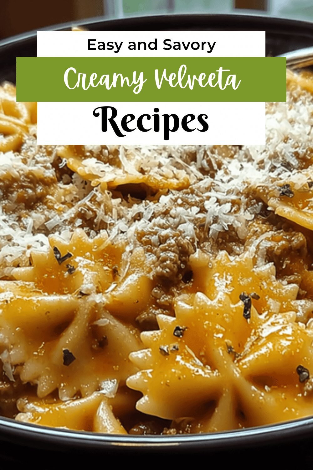 Creamy Velveeta Bowtie Pasta