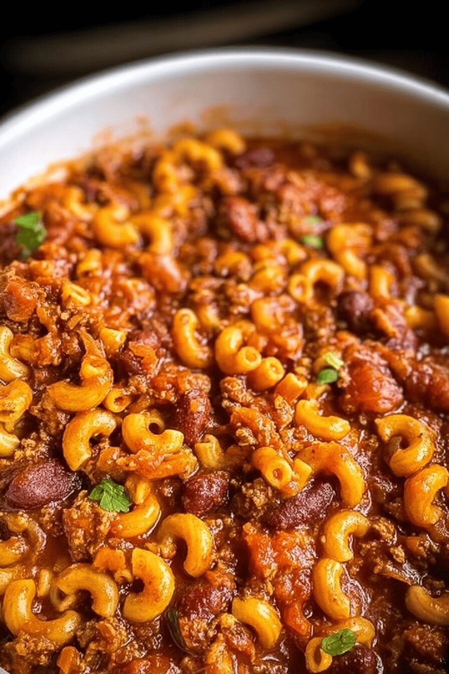 Slow Cooker Chili Mac Recipe For Fuss-Free Comfort Food 6 Crock Pot Chili Mac