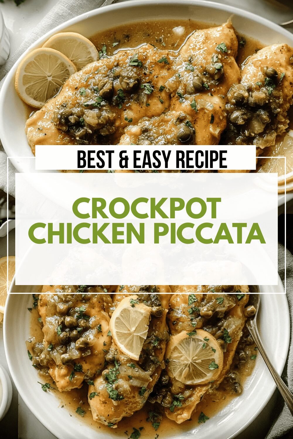 Crockpot Chicken Piccata