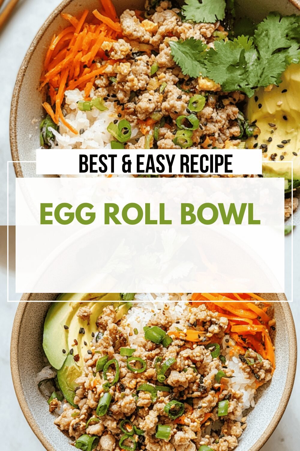Egg Roll Bowl