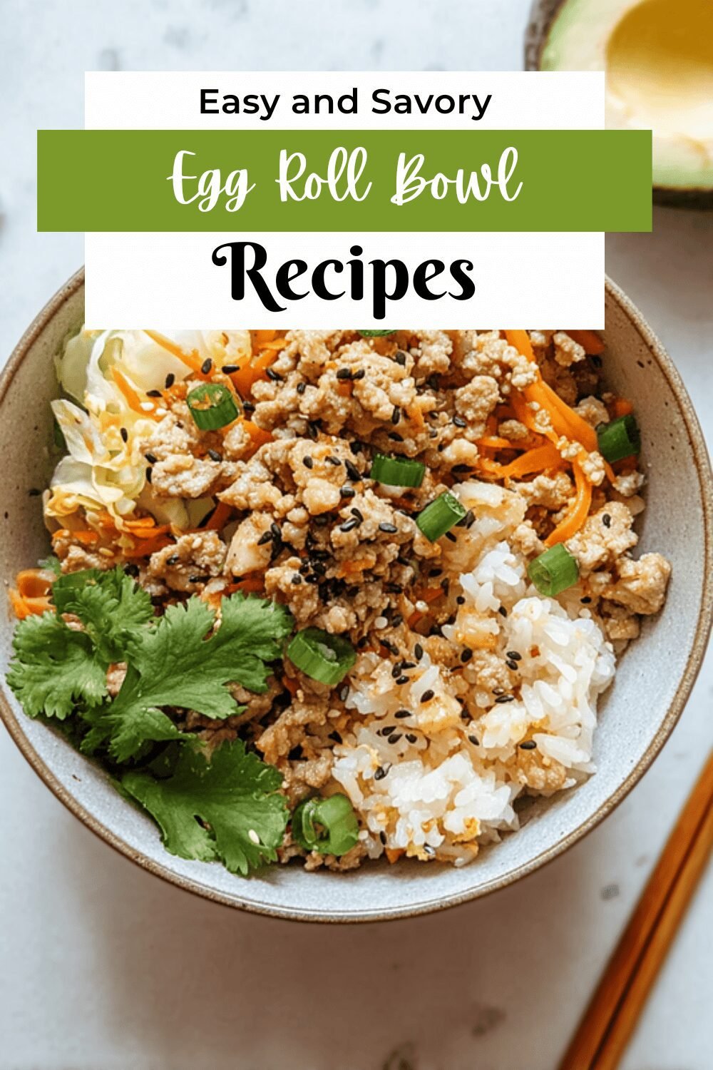 Egg Roll Bowl