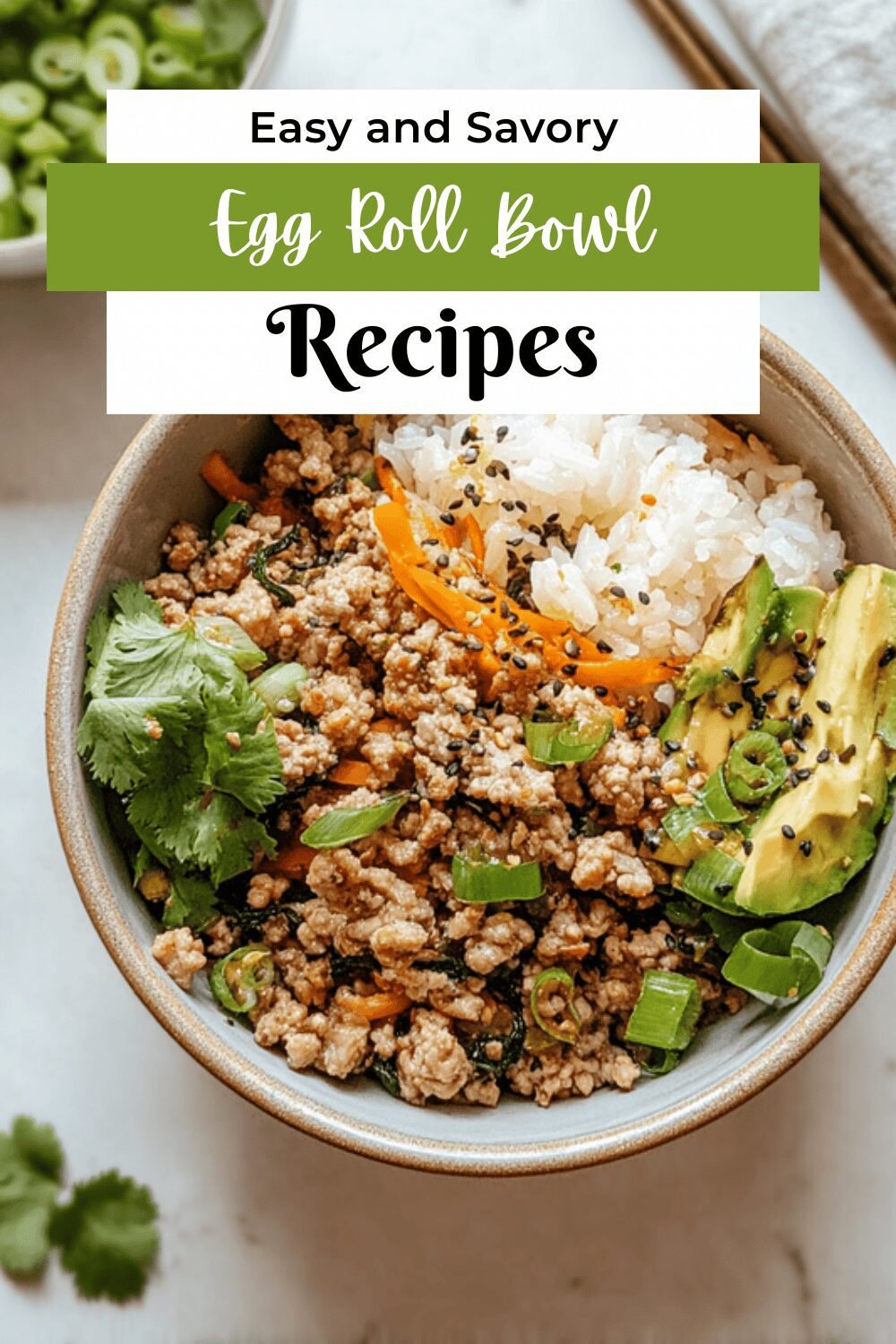 Egg Roll Bowl