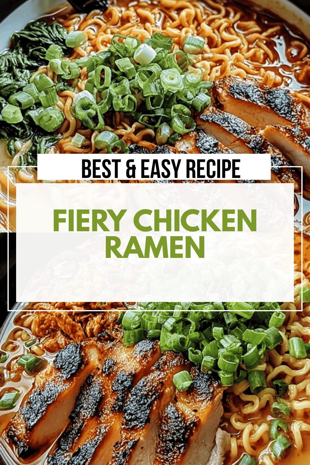 Fiery Chicken Ramen With Creamy Garlic Sauce Recipe 6 Fiery Chicken Ramen