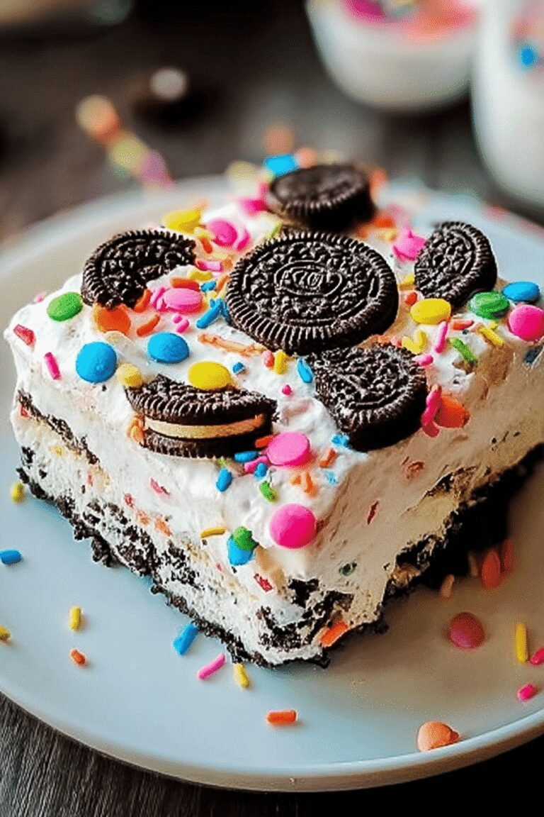 Funfetti Oreo Icebox Cake 18.Png