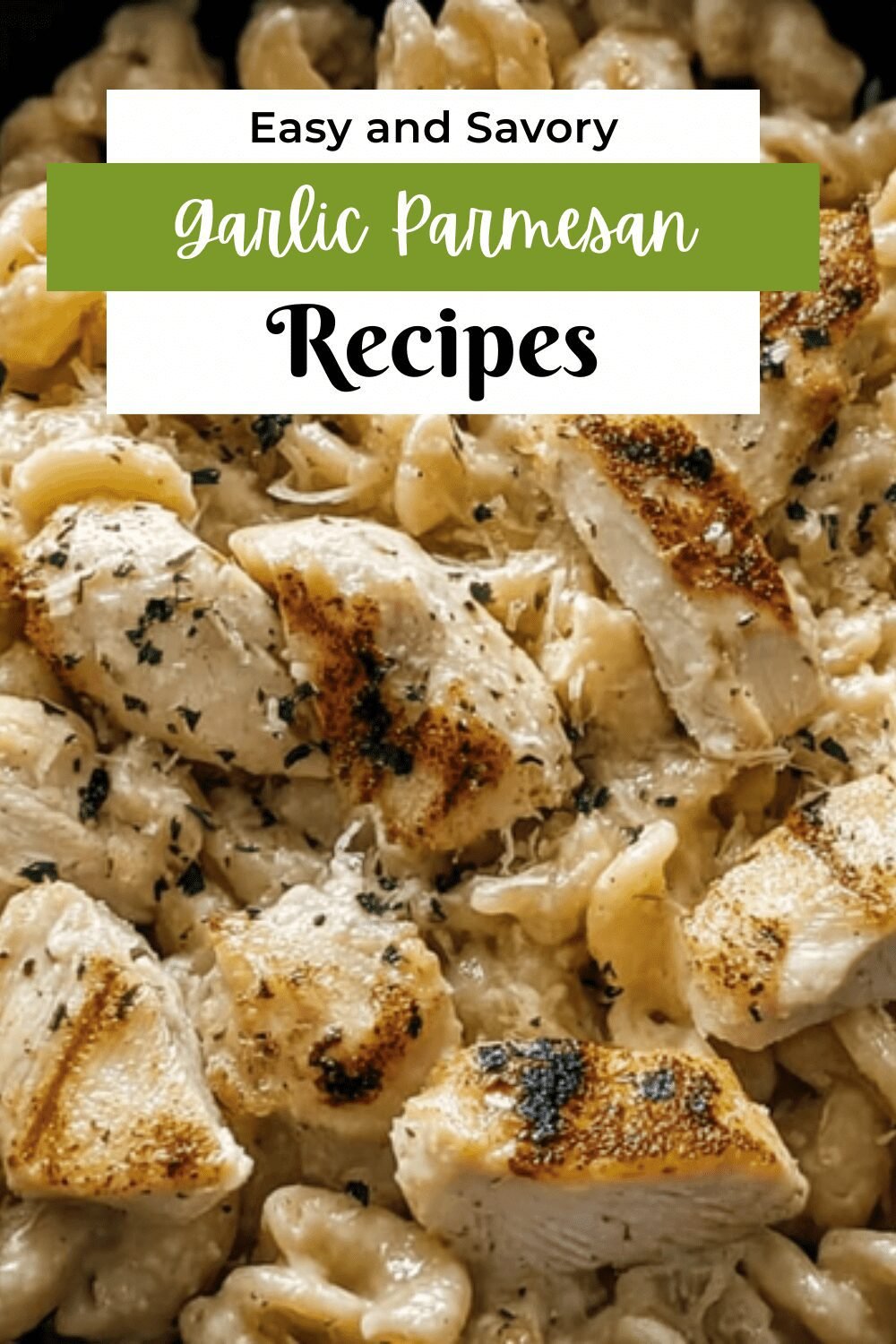 Parmesan Garlic Chicken Pasta Made Easy In Your Crockpot 7 Garlic Parmesan Chicken Pasta